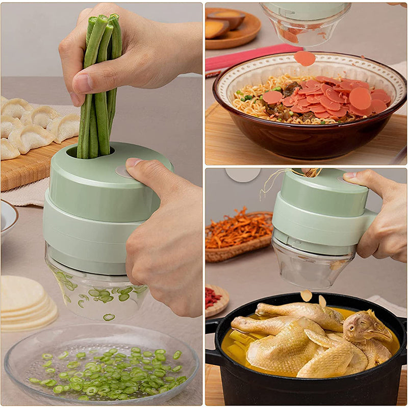 Cortador de verduras 4 en 1
