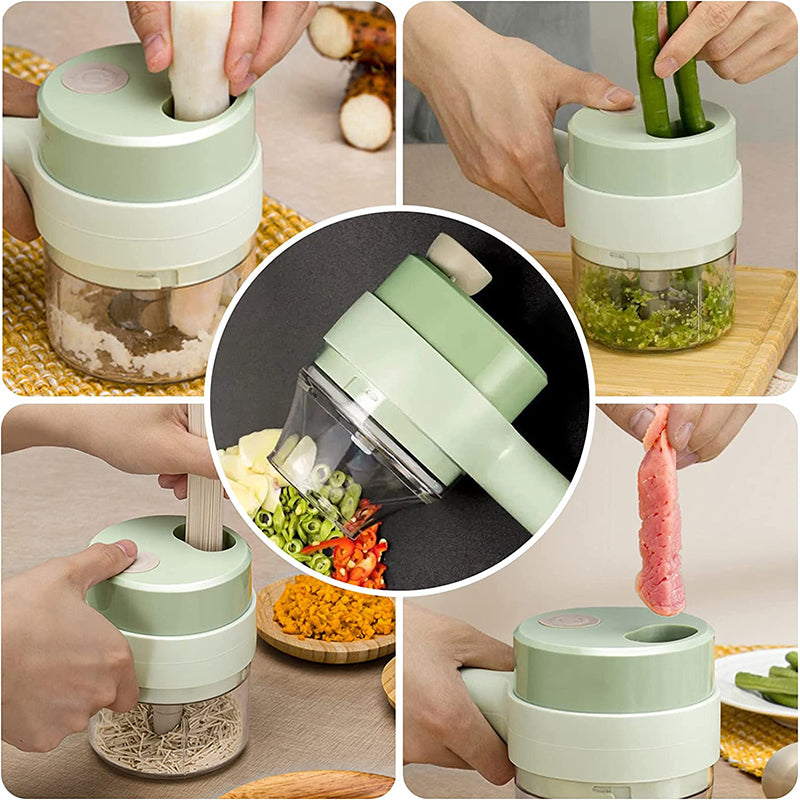 Cortador de verduras 4 en 1