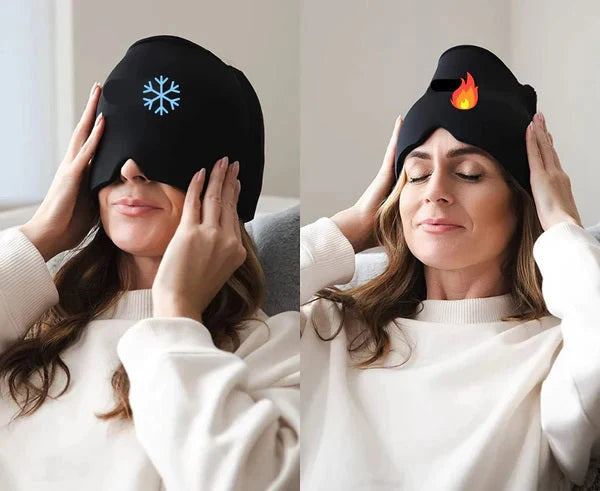 Gorro de Gel Terapéutico para Migrañas