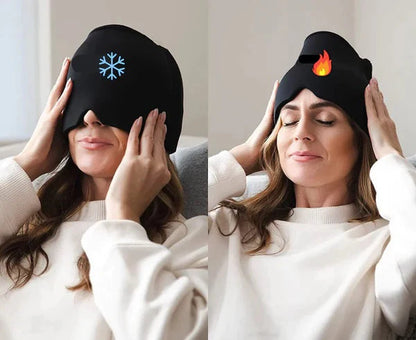 Gorro de Gel Terapéutico para Migrañas